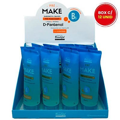 Sabonete Líquido Pré Maquiagem com D- Pantenol Face Beautiful FB305 - Box c/ 12 unid