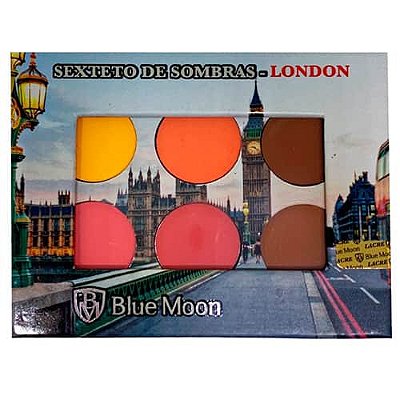 Sexteto de Sombras London Blue Moon BM-7804