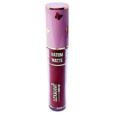 Batom Líquido Matte Vinho Ludurana B00153