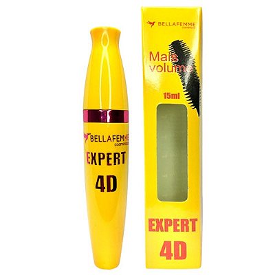 Rímel Máscara para Cílios Expert 4D Bella Femme BF10009B