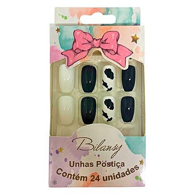 Unhas Postiças Autocolantes Bailarina Bilansy B-UP104-1