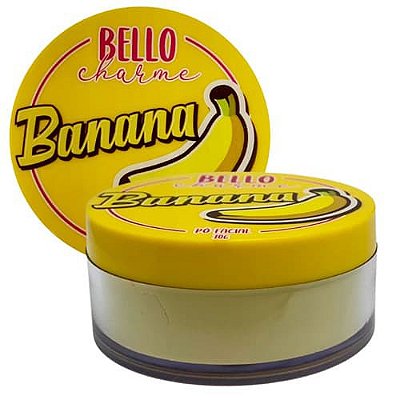 Pó Facial Banana Bello Charme BC33
