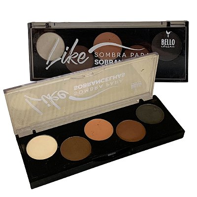 Paleta de Sombras para Sobrancelha Like Bello Charme BC30