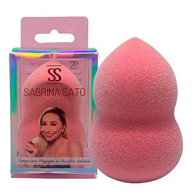 Esponja para Maquiagem de Microfibra Sabrina Sato SS-1213