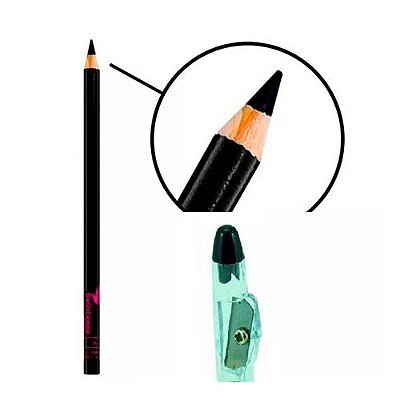 Lápis de Olho Preto com Apontador Bella Femme BF10003