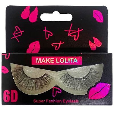 Cílios Postiços 6D Make Lolita ML204
