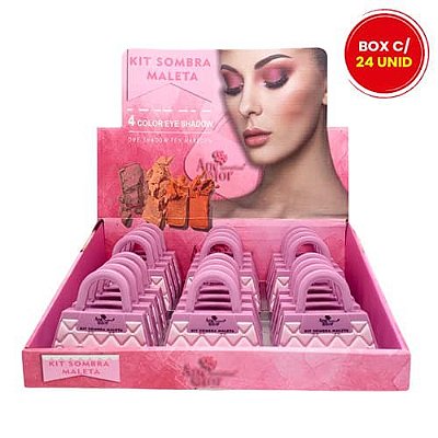 Kit de Sombra Maleta Any Color 1910 - Box c/ 24 unid