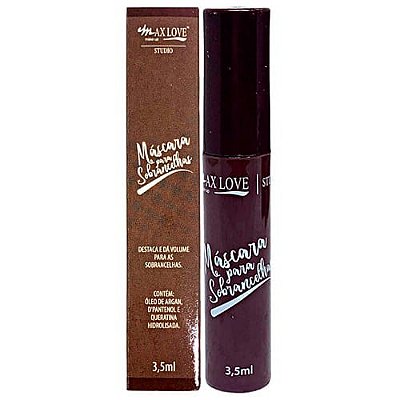 Máscara para Sobrancelhas Cor Média Max Love