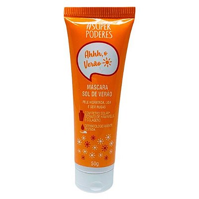 Máscara Bisnaga Sol de Verão Super Poderes MFSP07