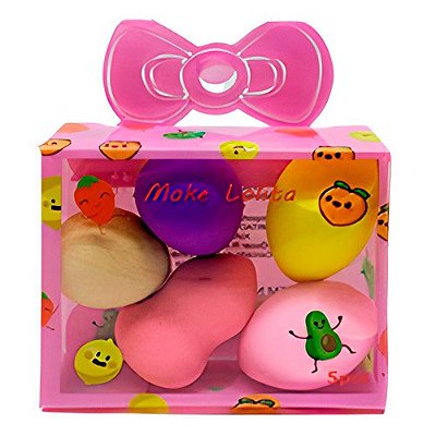 Kit com 05 Mini Esponjas Make Lolita ML1003