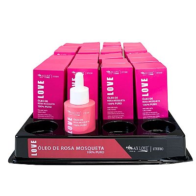 Óleo de Rosa Mosqueta Max Love - Box c/ 24 unid