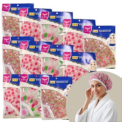 Touca de Banho MM5652 - Pcte c/ 12 unid