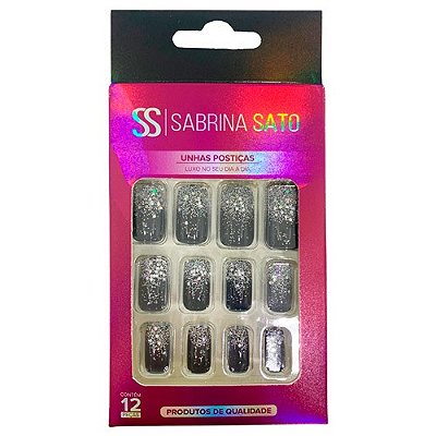 Unhas Postiças Decoradas Autocolantes Sabrina Sato SS-2044