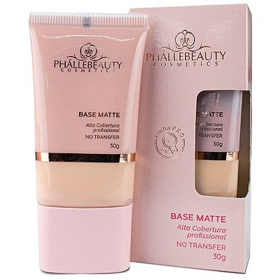 Base Líquida Matte Linha Pro Cor 02 Phállebeauty PH0587