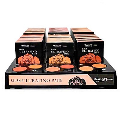 Blush Matte Ultrafino Max Love - Box c/ 36 unid