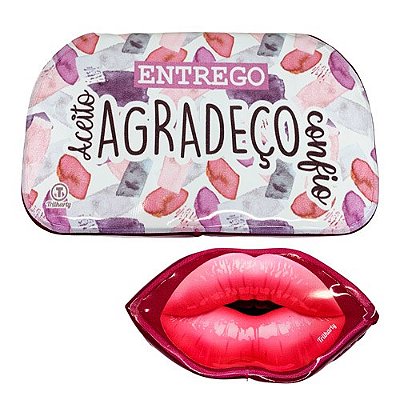 Kit com 02 Necessaire Agradeço Trilharty KB49
