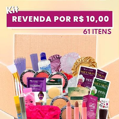 Revenda por R$10,00 - 61 Itens