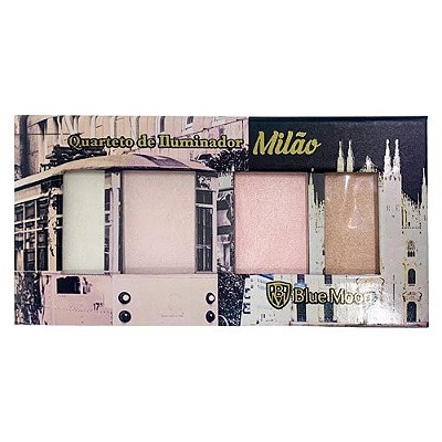 Quarteto de Iluminador Milão Blue Moon BM-7812