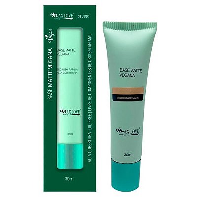Base Líquida Matte Vegana Cor 46 Max Love