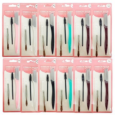 Kit para Sobrancelhas Aoyasiyue WL168-13 - Pcte c/ 12 unid