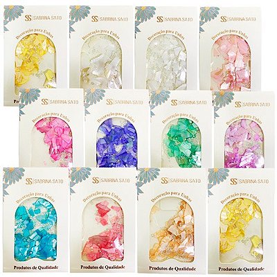 Enfeite para Decoração de Unhas Sabrina Sato SS-2165 - Pcte c/ 12 unid