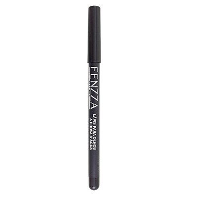 Lápis Delineador Para Olhos Preto Fenzza FZ14001