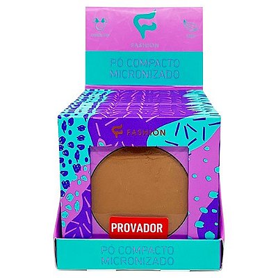 Pó Compacto Micronizado Café A Fashion Makeup - Box c/ 12 unid