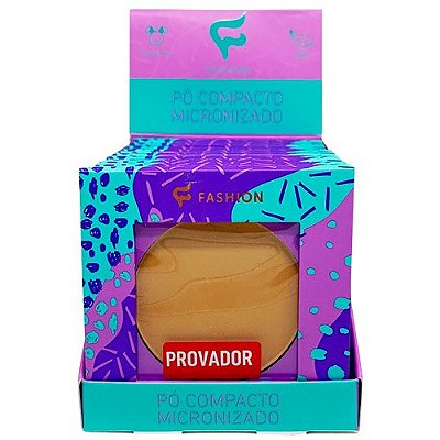 Pó Compacto Micronizado Creme B Fashion Makeup - Box c/ 12 unid