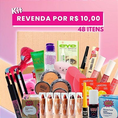 Revenda por R$10,00 - 48 Itens