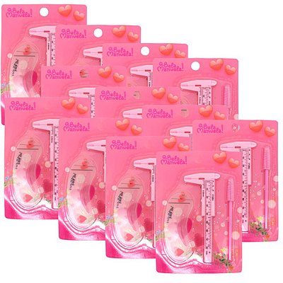 Kit para Sobrancelhas Qbela Manuela! QBM00952 - Pcte c/ 12 unid