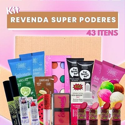 Kit Revenda Super Poderes - 43 Itens