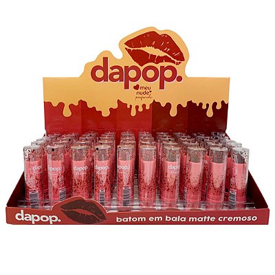Batom Bastão Meu Nude Preferido Blossom Dapop DP2218 - Box c/ 50 unid