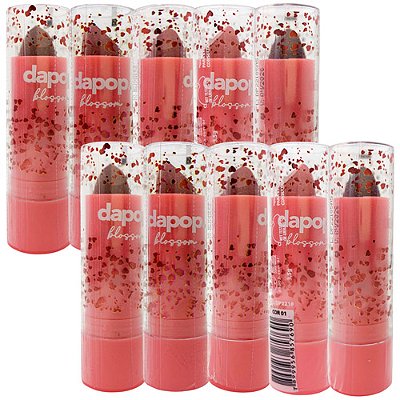 Batom Bastão Meu Nude Preferido Blossom Dapop DP2218 - Kit c/ 10 unid