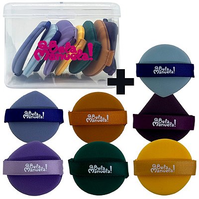 Kit com 07 Esponjas Qbela Manuela! QBM00520