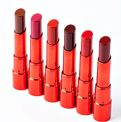 Batom Bastão Stick Ember Lips Heroes Collection Bella Femme BF10115 - Kit c/ 06 unid