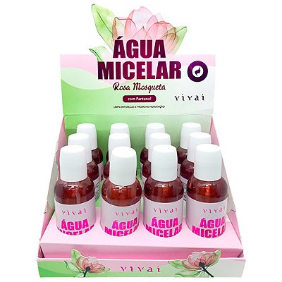 Água Micelar Rosa Mosqueta Vivai 5009.1.1 - Box c/ 12 unid