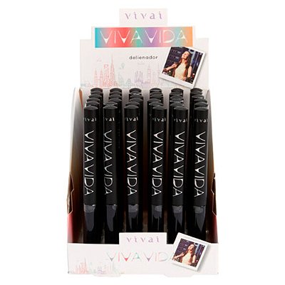 Delineador Líquido Viva Vida Vivai 2032.1.1 - Box c/ 36 unid