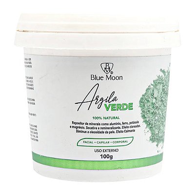 Argila Verde 100% Natural Blue Moon BM-35