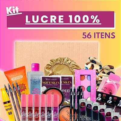 Kit LUCRE 100% (56 Itens)