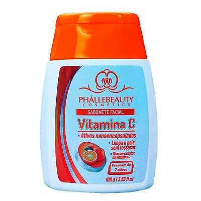 Sabonete Facial Vitamina C Phállebeauty PH0738