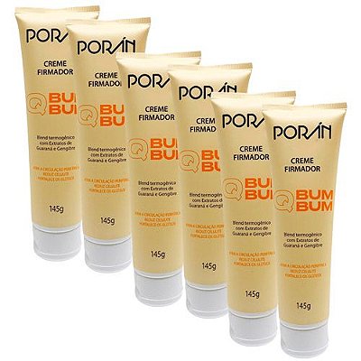 Poran - Creme Firmador Q BumBum Porán PR31 - Kit c/ 06 unid