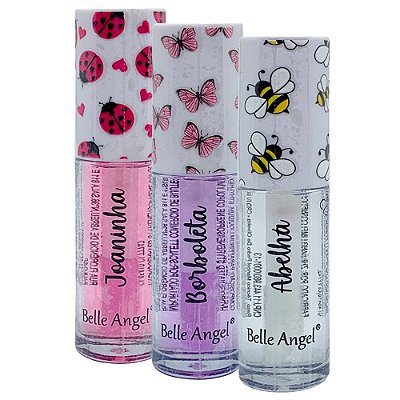 Lip Oil Comfort Belle Angel B120 - Kit c/ 03 unid