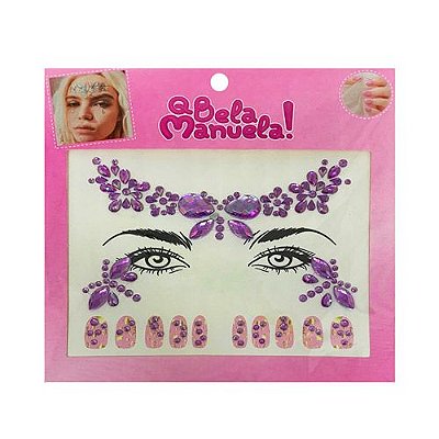 Adesivo Joia Strass Qbela Manuela! QBM784