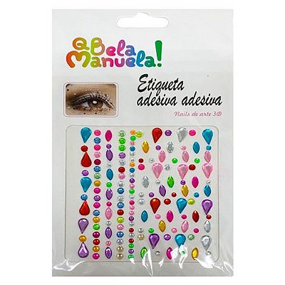 Adesivo Joia Strass Qbela Manuela! QBM760