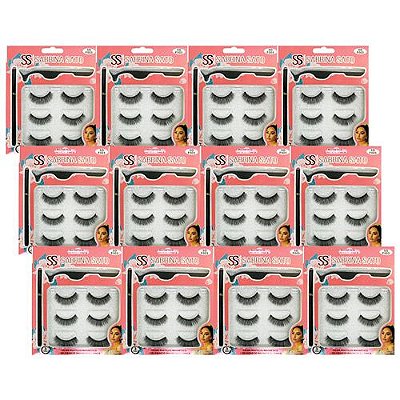 Kit de Cílios Postiços 5D F003 Sabrina Sato SS-2960 - Box c/ 12 unid