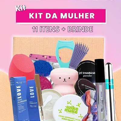 Kit da Mulher - 11 Itens + Brinde