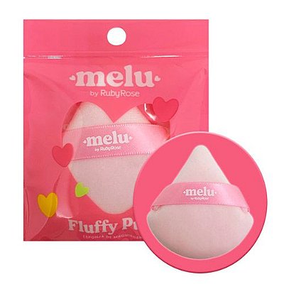 Esponja de Maquiagem Fluffy Puff Melu Ruby Rose RR-S01