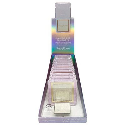 Iluminador Compacto HL70 Ruby Rose HB-859-S4 - Box c/ 12 unid