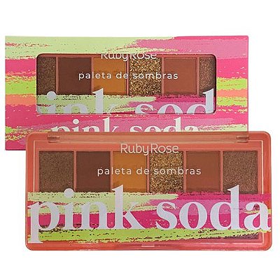 Paleta de Sombras Pink Soda Ruby Rose HB-F530