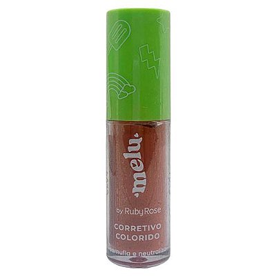Corretivo Líquido Colorido Laranja CL04 Melu Ruby Rose RR-8106-4